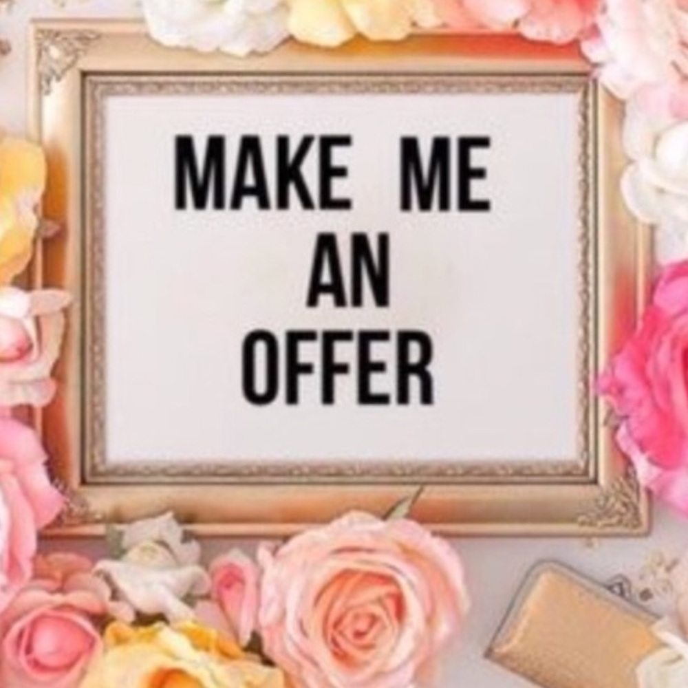 Make me an offer! Open to negotiate prices :)